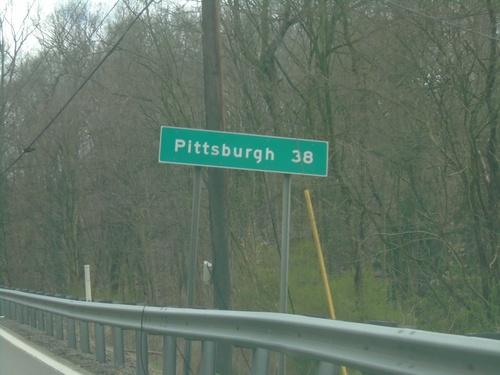 US-30 East - Distance Marker