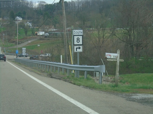 US-30 East at WV-8 South