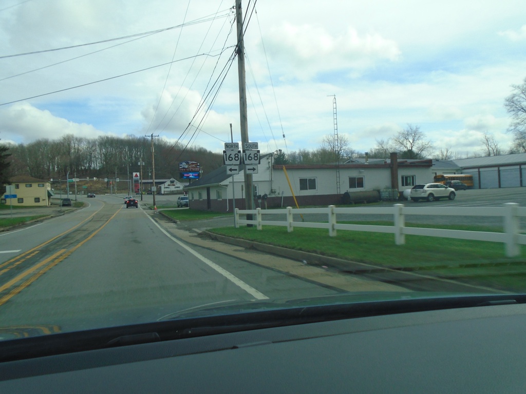 US-30 East Approaching PA-168