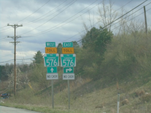 US-30 East Approaching PA-576