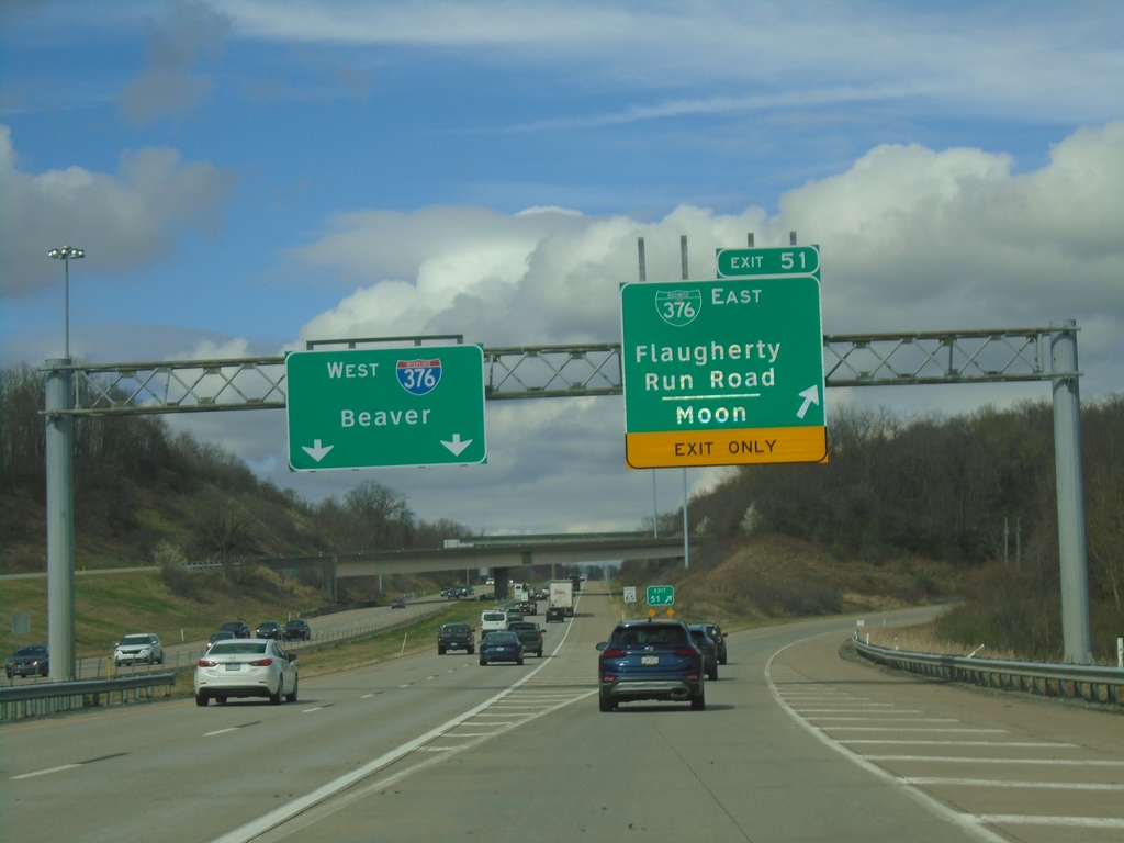 I-376 West - Exit 51