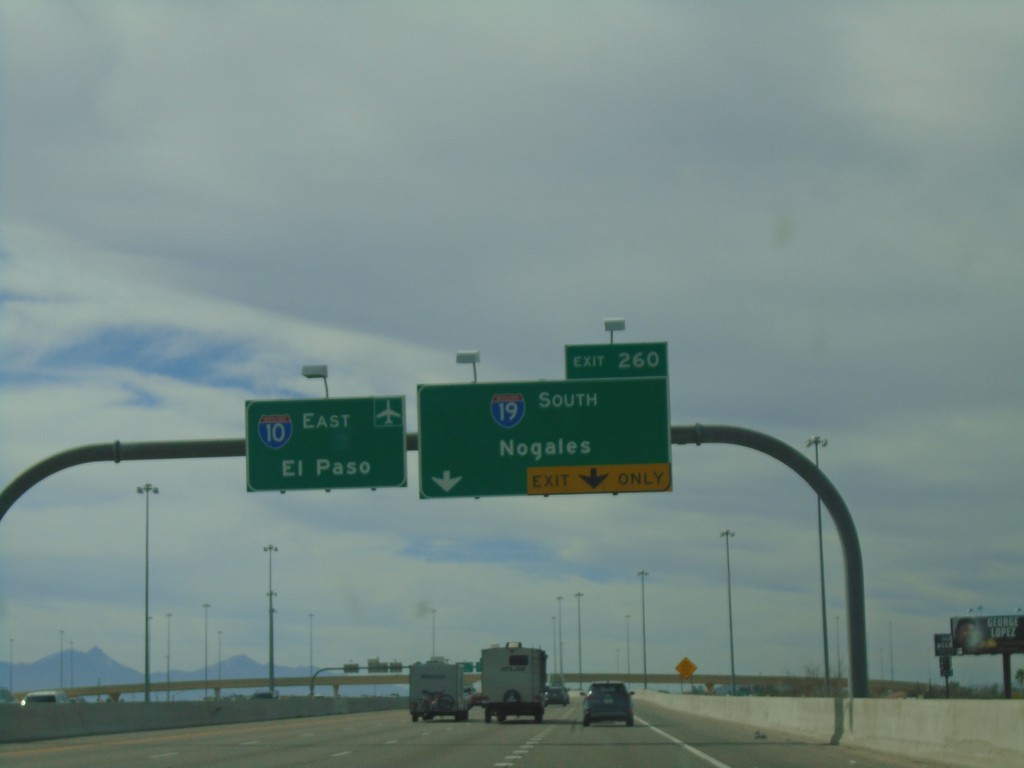 I-10 East Approaching Exit 260