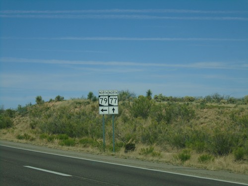 AZ-77 North at AZ-79