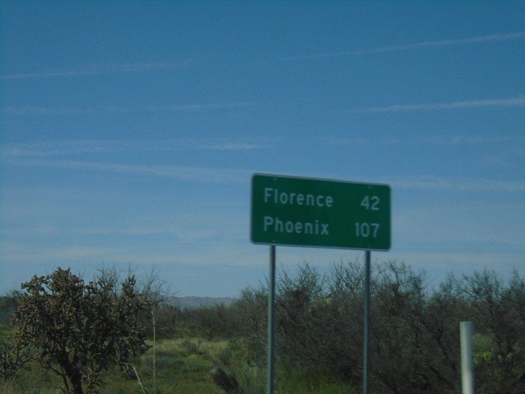 AZ-79 North - Distance Marker