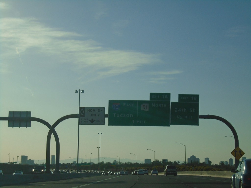 AZ-202 Loop West - Exits 1B and 1A