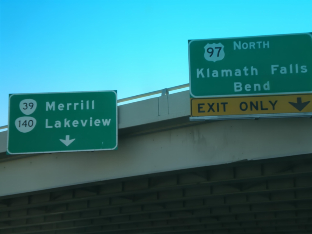 OR-140 East at US-97 North