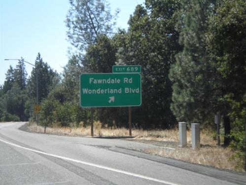 I-5 South - Exit 689
