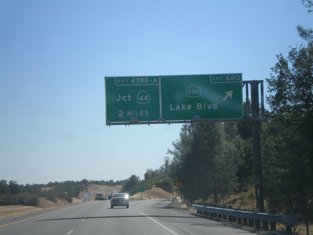 I-5 South - Exits 680 and 678B-A