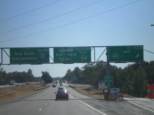 I-5 South - Exits 678B and 678A