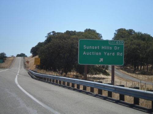 I-5 South - Exit 659