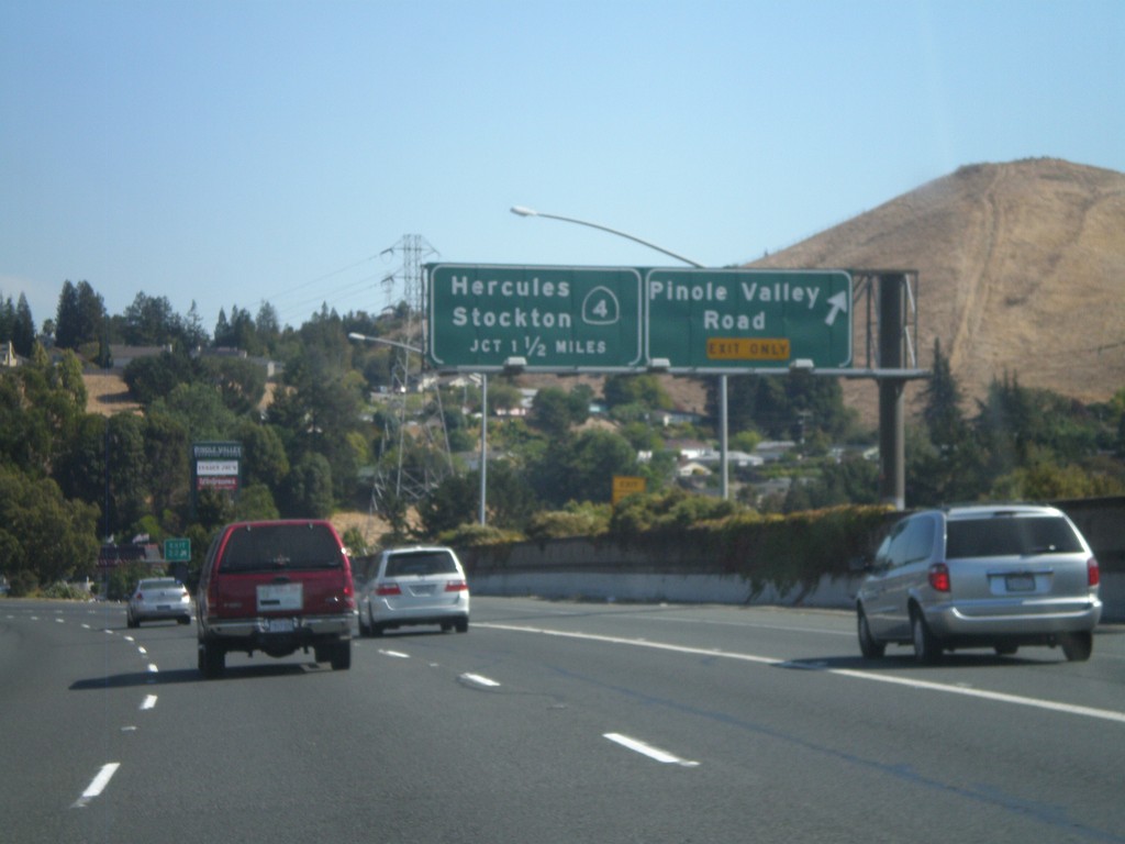 I-80 East - Exits 22 and 23