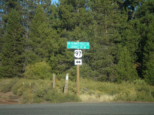 Silver Lake Road at US-97