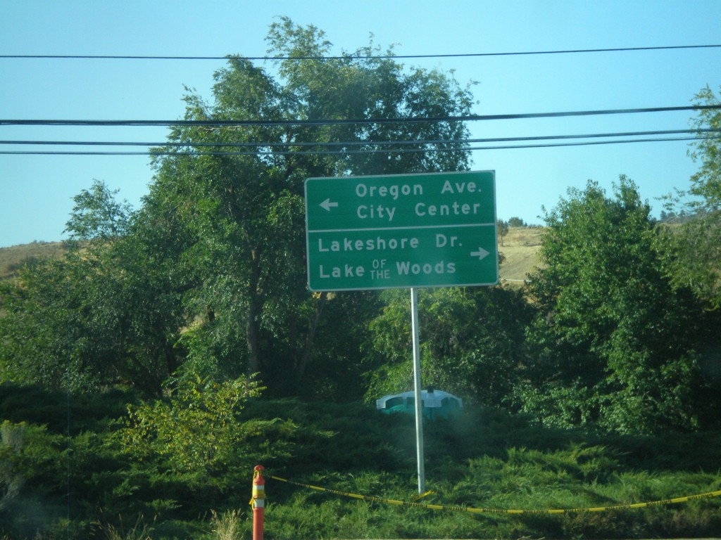 US-97 South at Oregon Ave./Lakeshore Drive