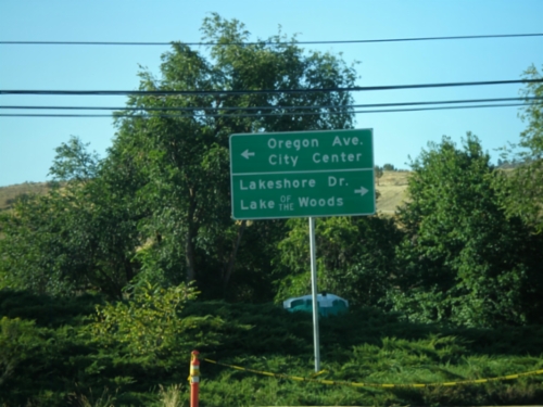 US-97 South at Oregon Ave./Lakeshore Drive