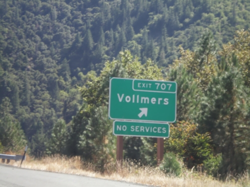 I-5 South - Exit 707