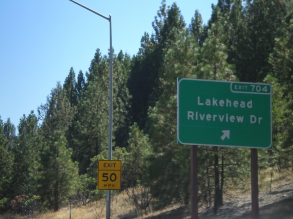 I-5 South - Exit 704
