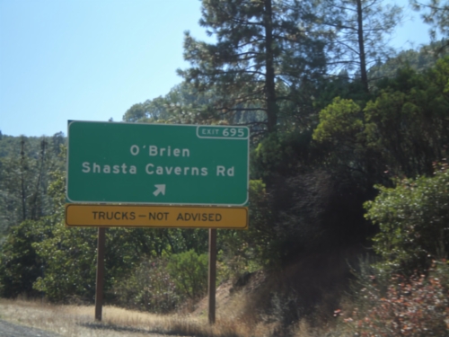 I-5 South - Exit 695