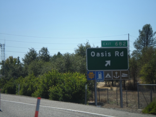 I-5 South - Exit 682