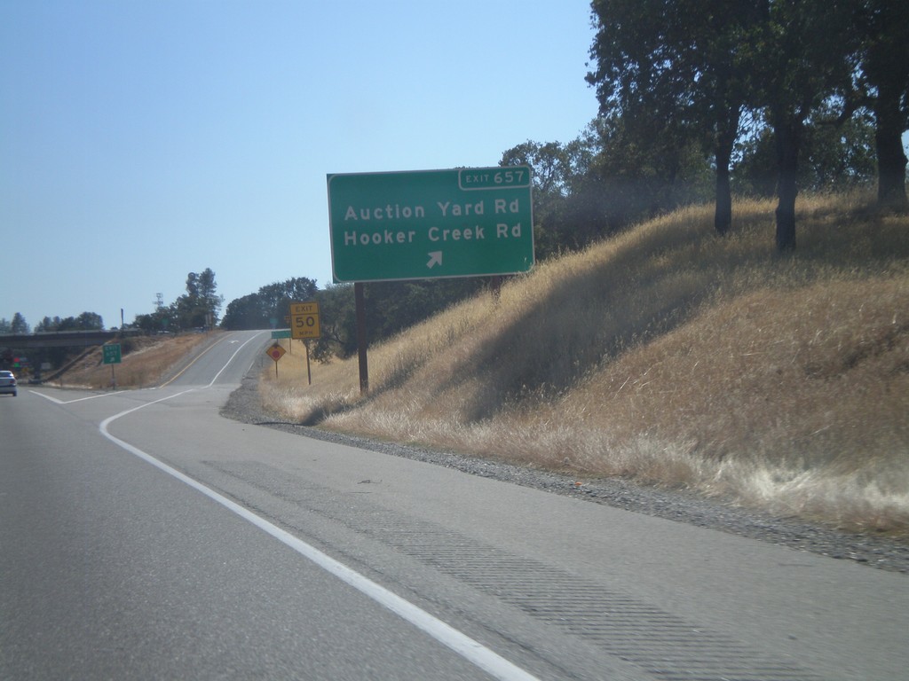 I-5 South - Exit 657