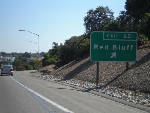 I-5 South - Exit 651