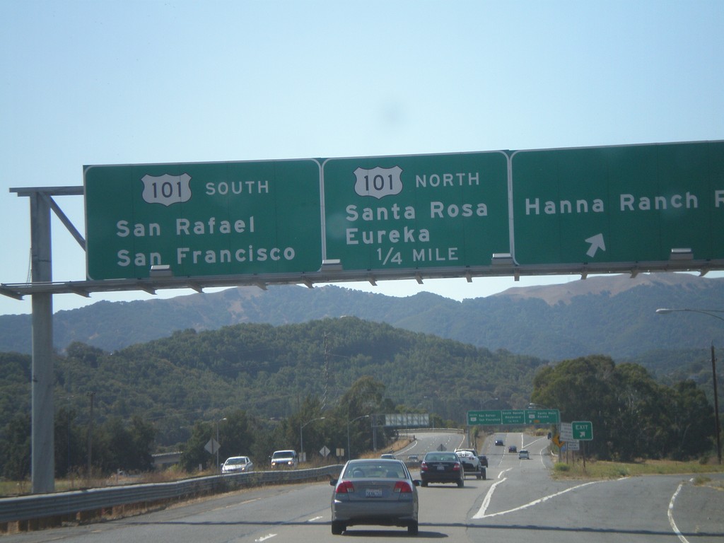 CA-37 West - Hanna Ranch Road Exit