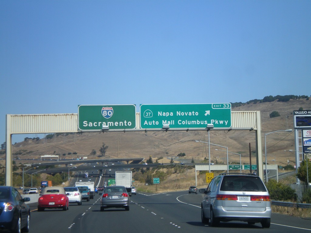 I-80 East - Exit 33