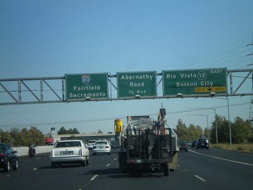 I-80 East - Exits 43 and 44A