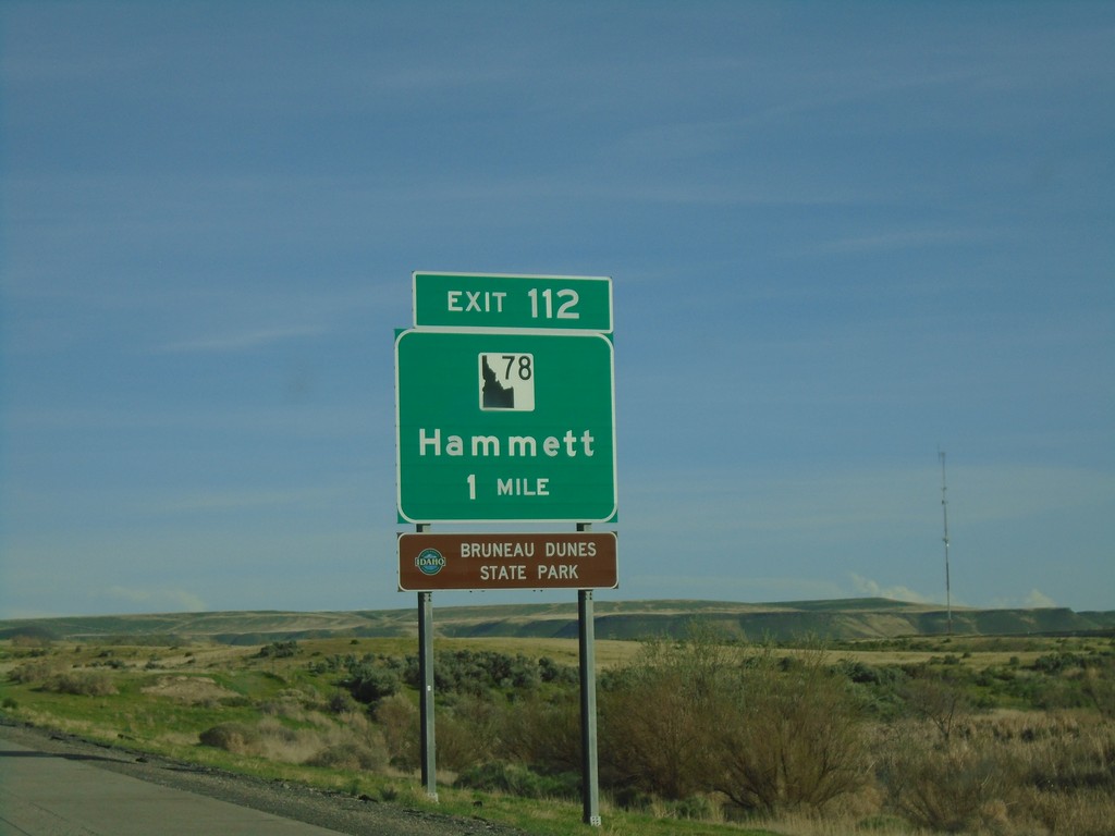 I-84 East - Exit 112