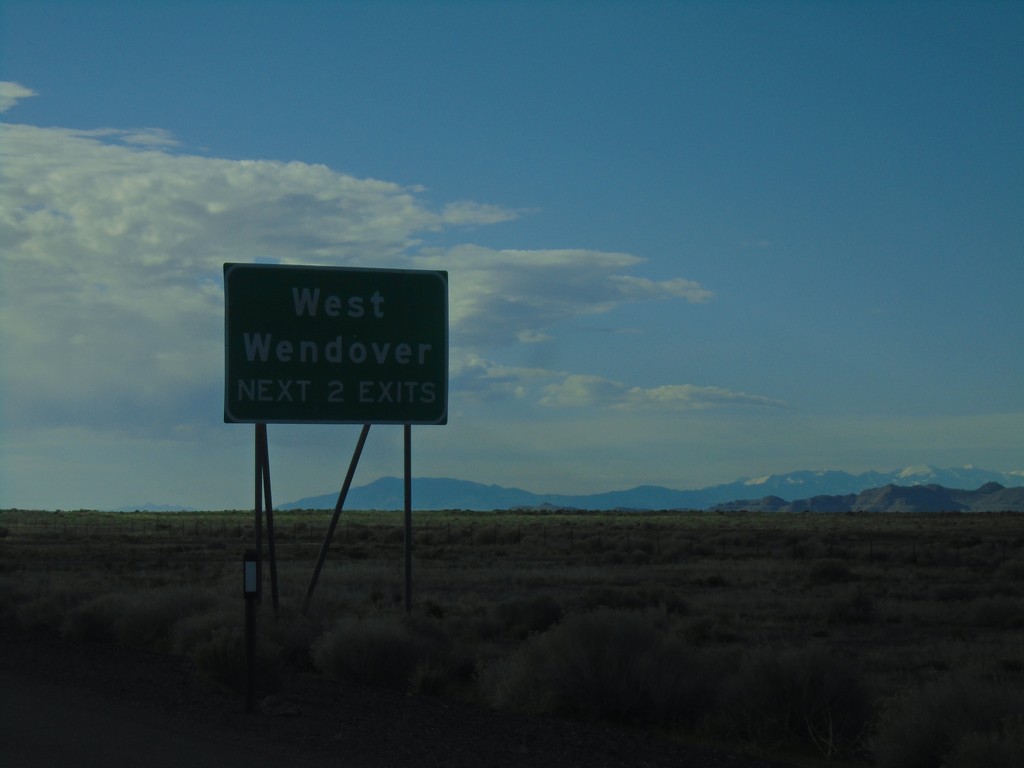 I-80 East - West Wendover Exits