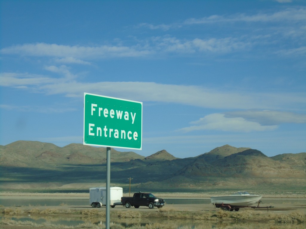 I-80 West - Freeway Entrance