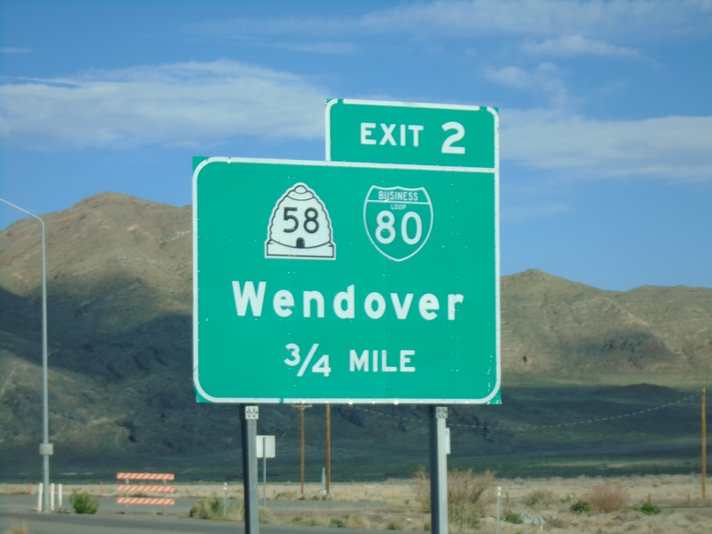 I-80 West Exit 2