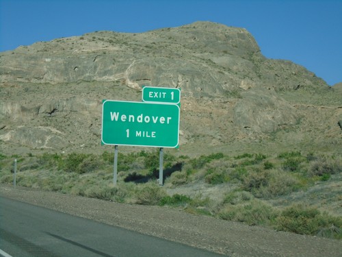 I-80 West - Exit 1