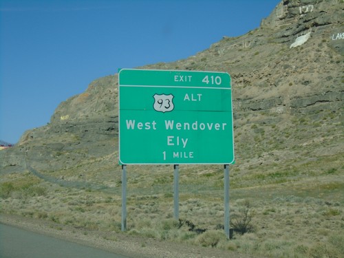 I-80 West Exit 410 (Nevada Exit)