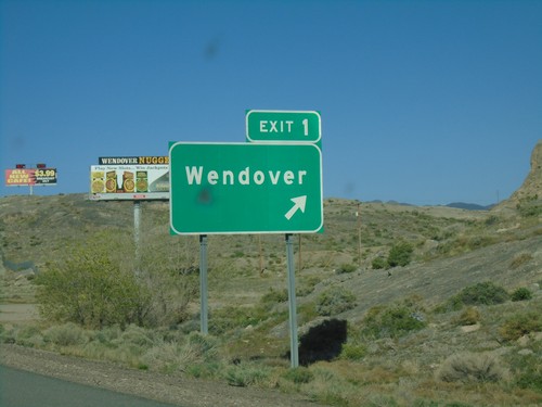 I-80 West - Exit 1