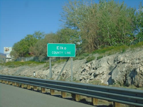 I-80 West - Elko County Line