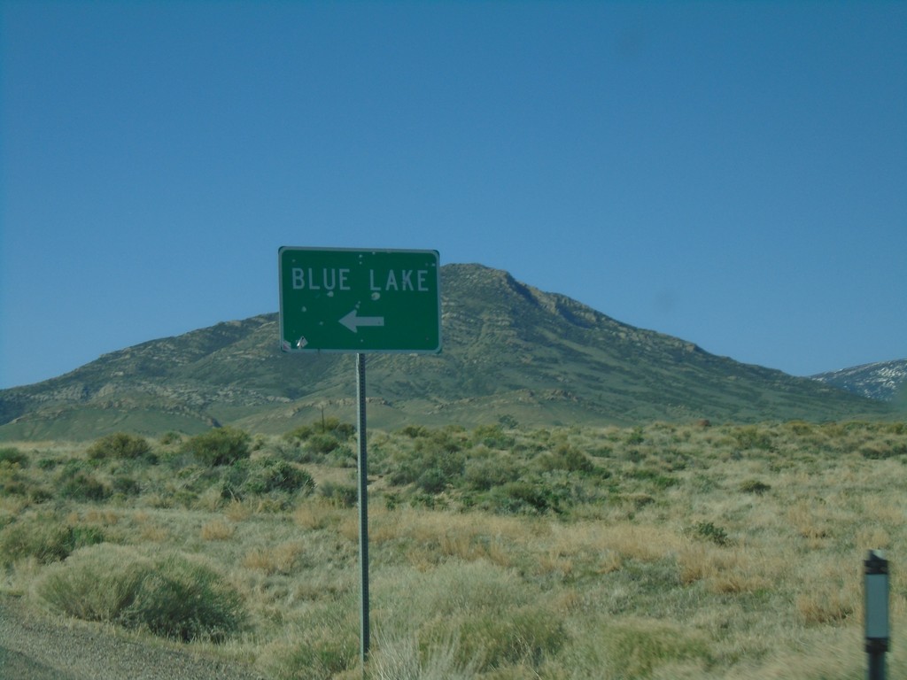 US-93 Alt. South Approaching Blue Lake Junction