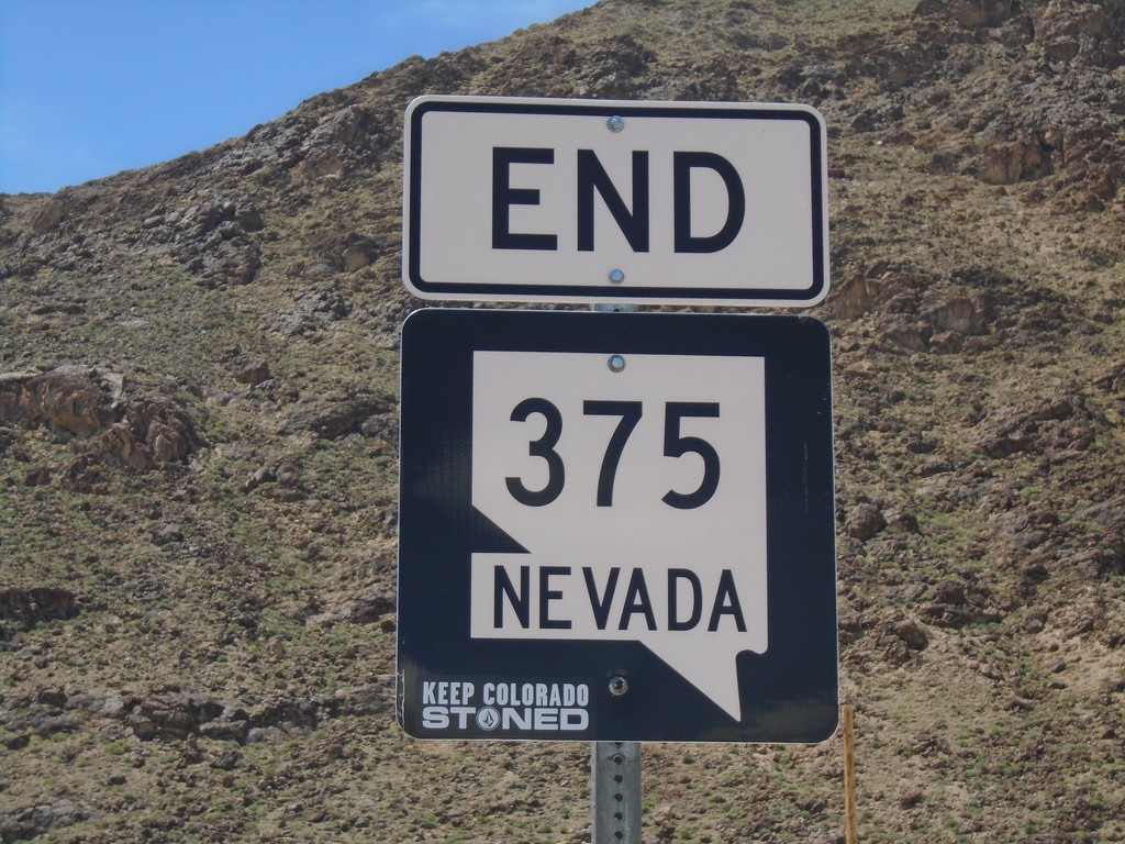 End NV-375 North at US-6