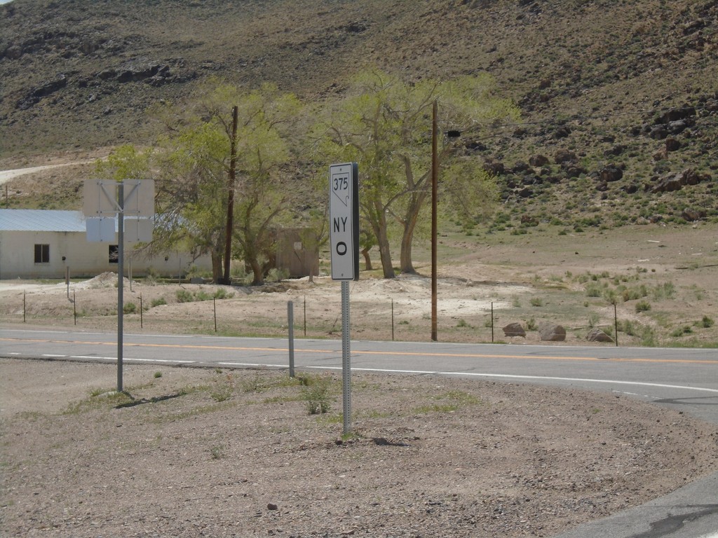 NV-375 - Milepost 0