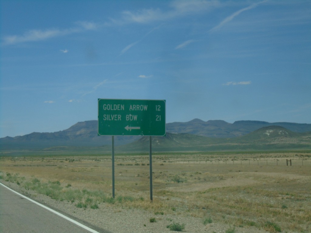 US-6 West - Silver Bow/Golden Arrow Junction