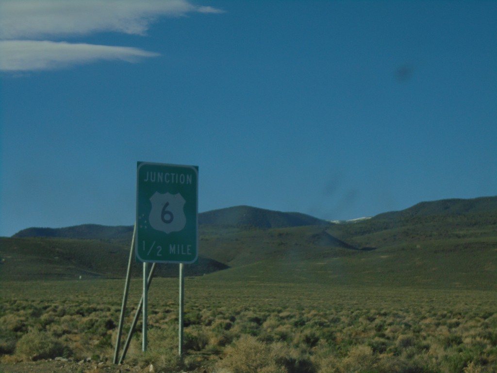 NV-360 South Approaching US-6