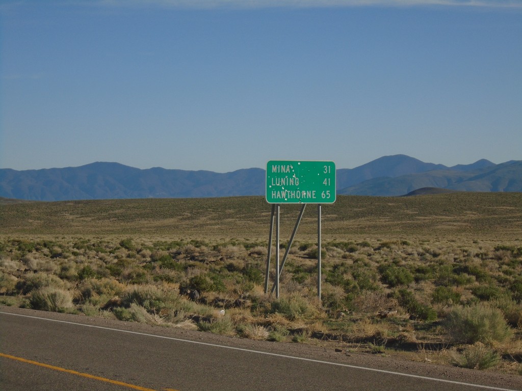 NV-360 North - Distance Marker