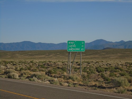 NV-360 North - Distance Marker