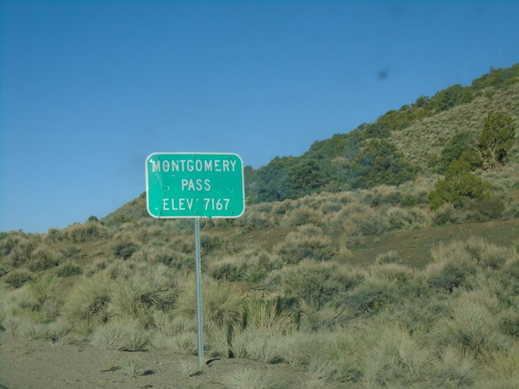 US-6 West - Montgomery Pass