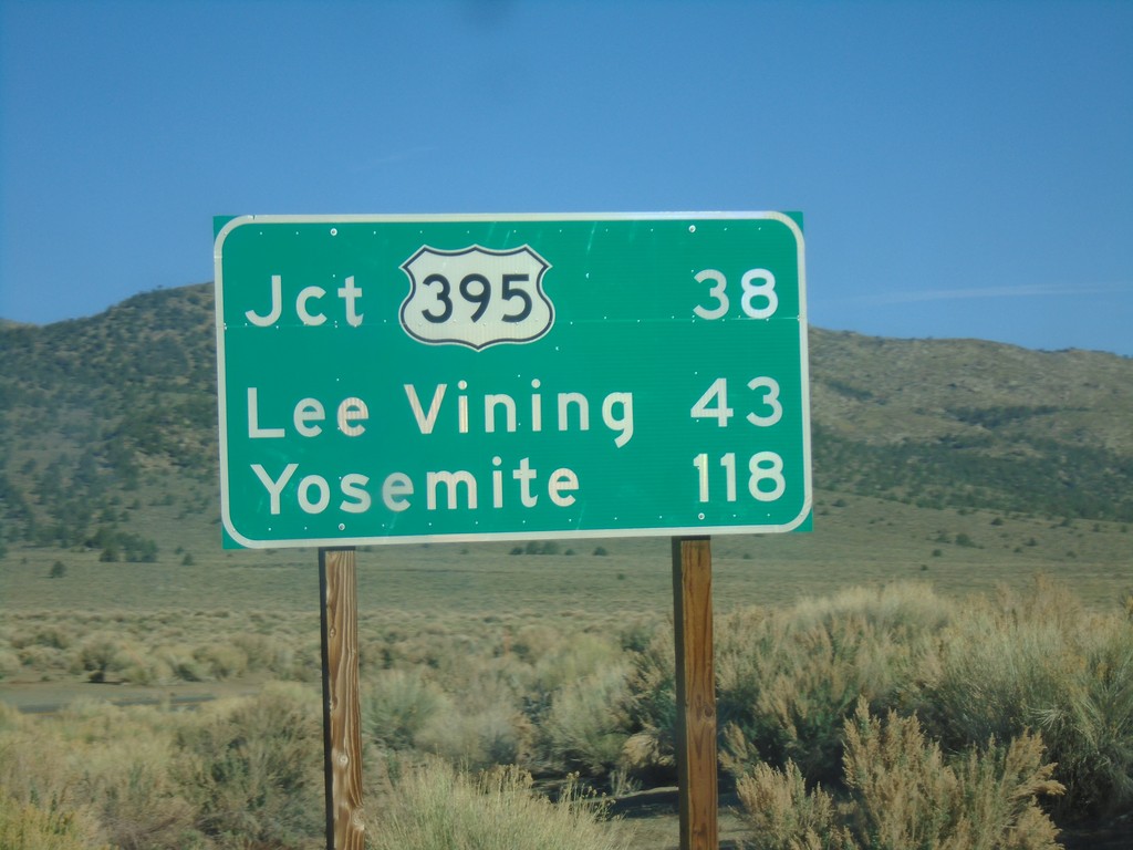 CA-120 West - Distance Marker