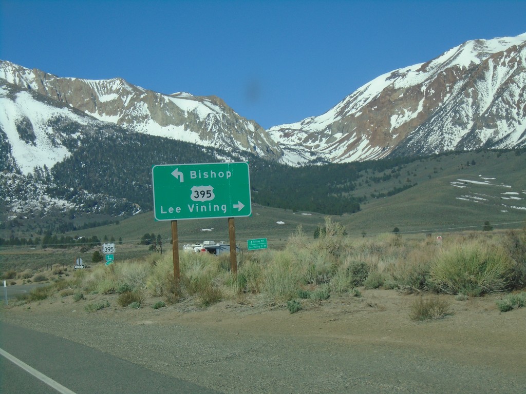 CA-120 West at US-395