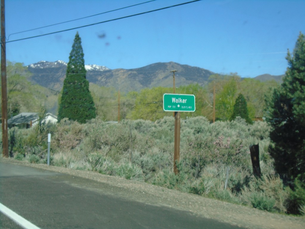 US-395 North - Walker