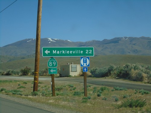 US-395 North at CA-89