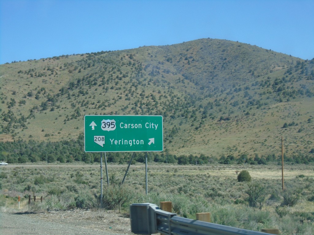 US-395 North - NV-208 Junction