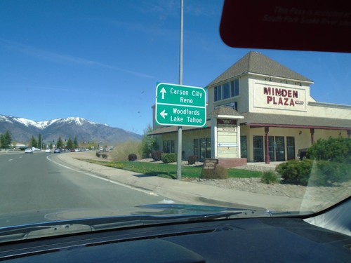 US-395 North Approaching NV-88