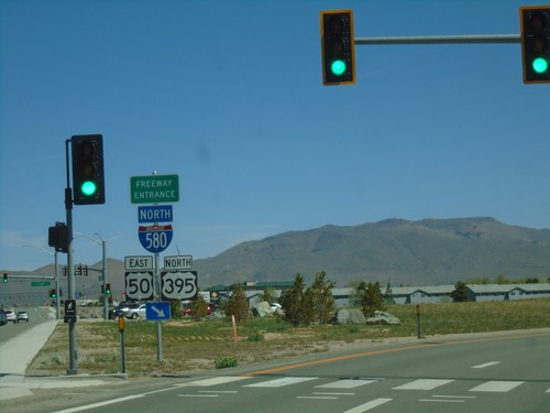 I-580/US-50/US-395 Freeway Entrance